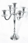 Candelabra 40cm Silver