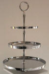 Silver Cup Cake Stand